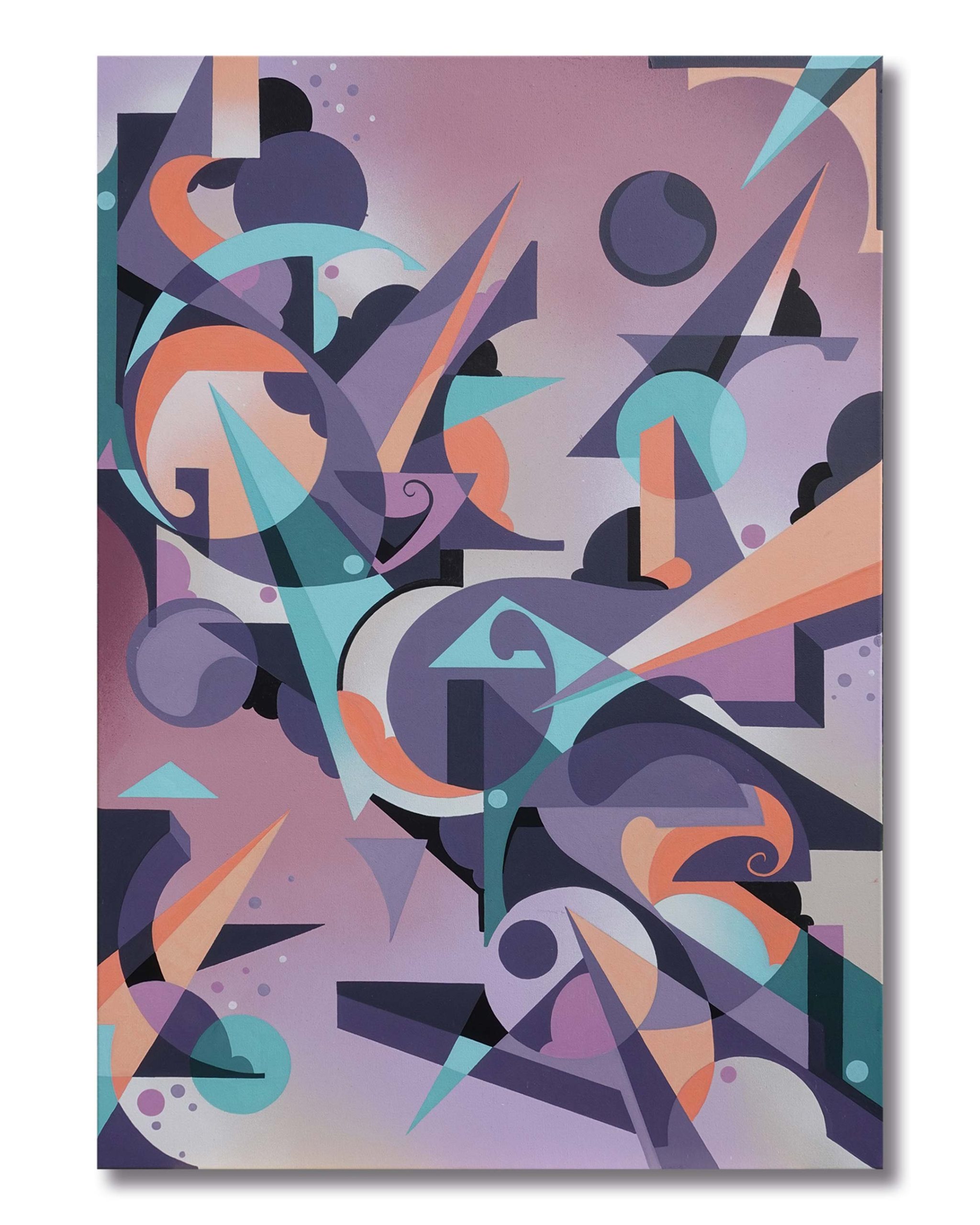 Abstraktes-Kunstwerk-mit-geometrischen-Formen-in-Orange,-Türkis-und-Lila-moderne-Komposition-für-stilvolle-Innenräume.2